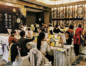 【央玺】“玺唤艺术，，，，，，彩绘生涯” 油画体验课圆满落幕